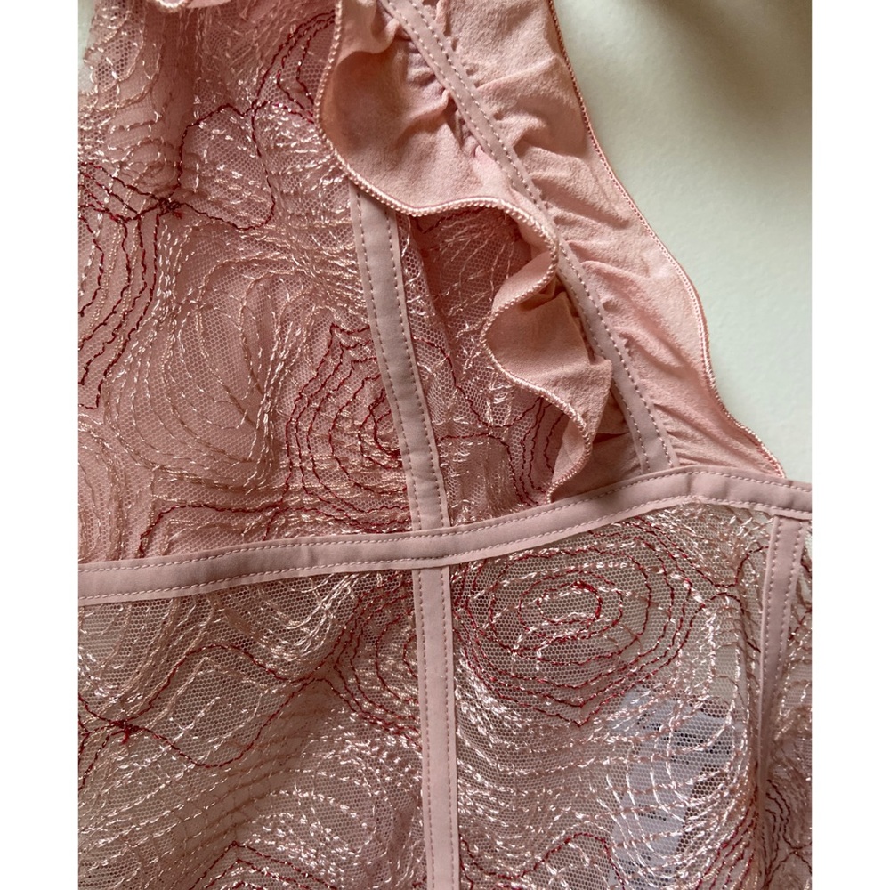La Perla Elements Georgette Embroidery Romper - Picture 7 of 7